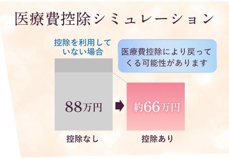 医療費控除のシミュレーション